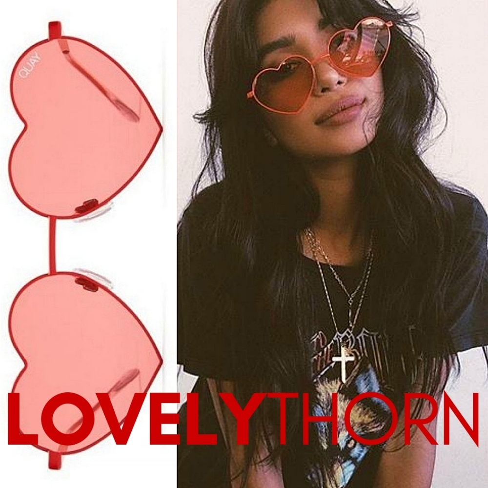 Quay Australia • Heartbreaker Rose Colored Glasses